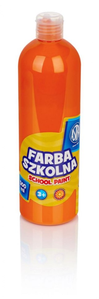 Farby plakatowe kolor: pomarańczowy 500ml 1 kolor. Astra (301112007)