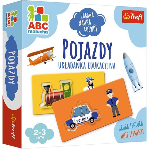 Gra edukacyjna Trefl ABC Malucha Pojazdy (01942)