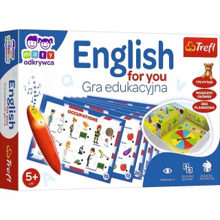 Gra edukacyjna English for you Magiczny ołówek English for you Magiczny ołówek Trefl (02113)