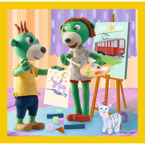 Puzzle 3w1 3w1 el. Trefl (34850)