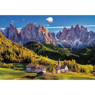 Puzzle Dolina Val di Funes, Dolomity, Włochy 1500 el. Trefl (26163)