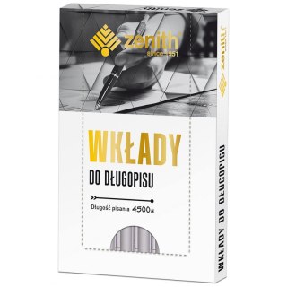 Wkład do długopisu wkład niebieski 0,7mm Zenith (11042002)