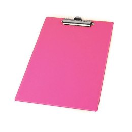Deska z klipem (podkład do pisania) Panta Plast pastel A5 - różowa (0315-0004-29)