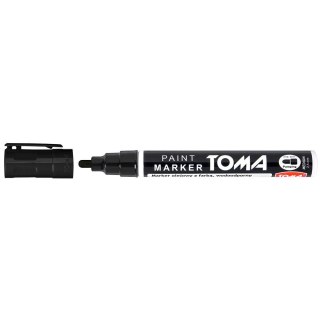 Marker olejowy wkład czarny 2,5mm okrągła końcówka Toma (TO-440 3 2)