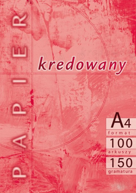 Papier kredowy Kreska A4 - biały