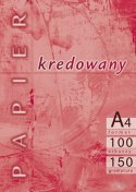 Papier kredowy Kreska A4 - biały