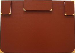 Podkład na biurko Warta Z WYPOSAŻENIEM - brązowy 700mm x 500mm (1824-910-001)