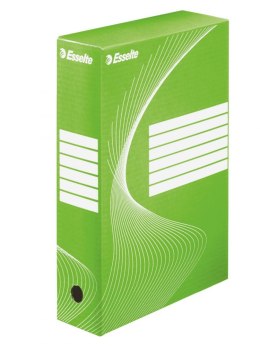 Pudło archiwizacyjne Esselte A4 - zielony 245mm x 80mm x 345mm