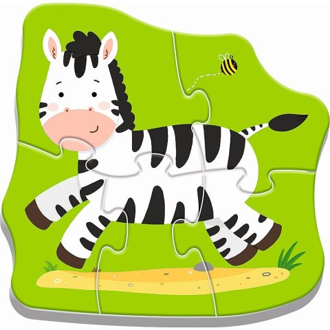 Puzzle puzzle baby classic zwierzatka na safari 18 el. Trefl (36073)
