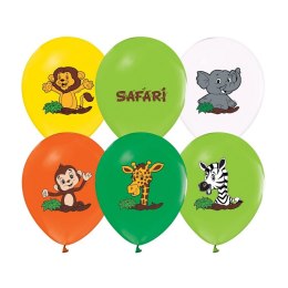 Balon gumowy Godan Safari 5szt. mix 300mm 12cal (GZ-SAF5)