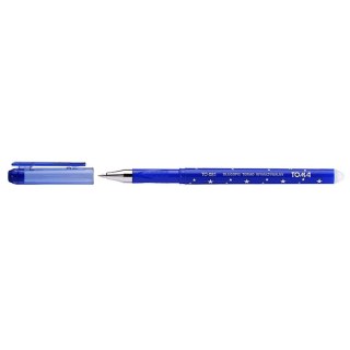 Długopis wymazywalny wkład niebieski 0,5mm Toma (TO-081 1 2)