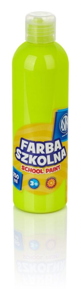 Farby plakatowe Astra szkolne kolor: cytrynowy 250ml 1 kolor.