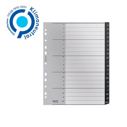 Przekładka numeryczna Recycle A4+ czarne A-Z Leitz (12190000)