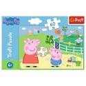 Puzzle Peppa Pig Zabawy w gronie przyjaciół 60 el. Trefl (17356)