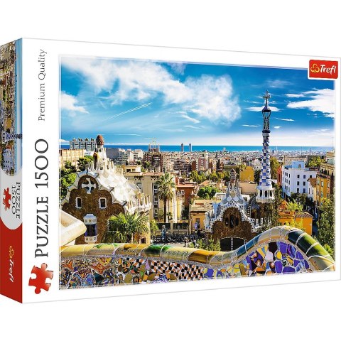 Puzzle park guell barcelona 1500 el. Trefl (26147)