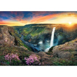 Puzzle wodospad haifoss 3000 el. Trefl (27091)