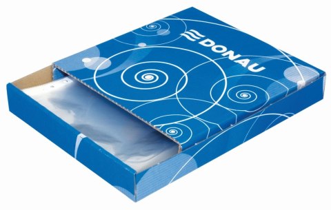 Koszulki na dokumenty krystaliczne A4 kolor: przezroczysty typu U 50 mic. Donau (1772100PL-00)