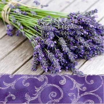 Serwetki lavender in the country 330mm x 330mm (SDL090000)