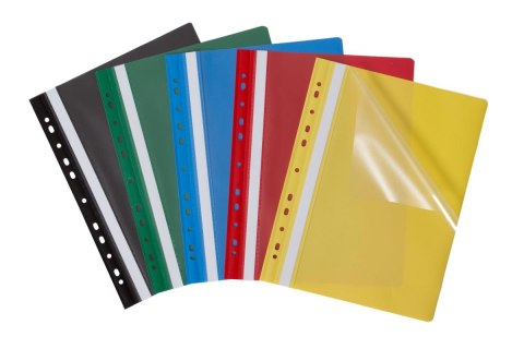 Skoroszyt wpinany A4 szary polipropylen PP Bantex (400076704)