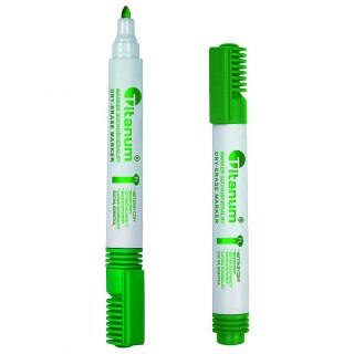 Marker suchościeralny wkład zielony 3,0mm okrągła końcówka Titanum (BY1026-02)