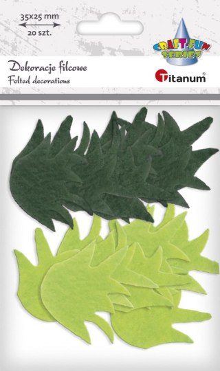 Ozdoba filcowa Craft-Fun Series trawka Titanum (3631)