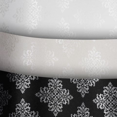 Papier ozdobny (wizytówkowy) glamour biały 230g 20 arkuszy A4 biały 230g Galeria Papieru (204903)