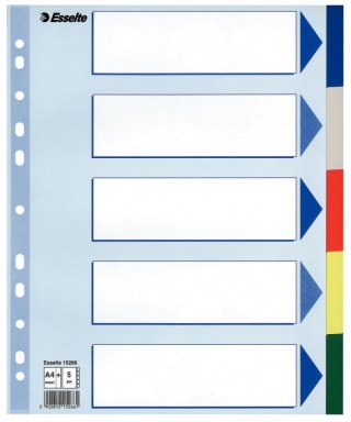 Przekładka czysta maxi A4 mix kolorów 5k Esselte (15266)