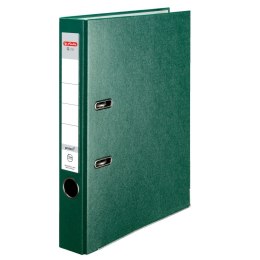 Segregator dźwigniowy Herlitz Q. file Standard A4 zielony 50mm (0011167509)