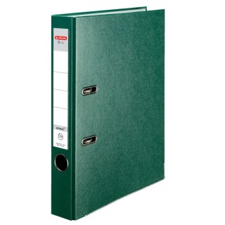Segregator dźwigniowy Q. file Standard 0011167509 A4 50mm zielony Herlitz (300003091)