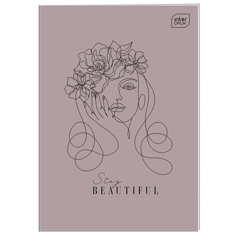 Zeszyt A4 96k. 70g krata Interdruk (ZEA496#)