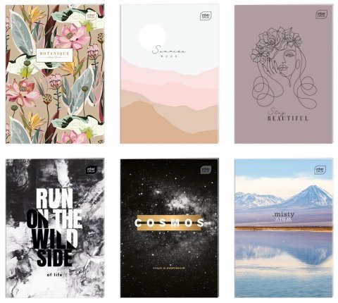 Zeszyt A4 96k. 70g krata Interdruk (ZEA496#)