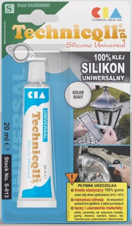 Klej w tubie Technicqll silikon 20ml (S-013)