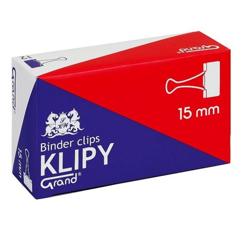 Klip Grand czarny 15mm (110-1091)