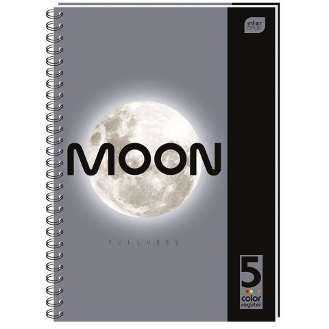 Kołozeszyt (kołonotatnik) A5 100k. 70g krata Interdruk (KOŁOZA5100R)