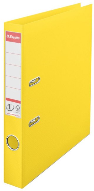 Segregator dźwigniowy No.1 Power Vivida A4 50mm żółty Esselte (624074)