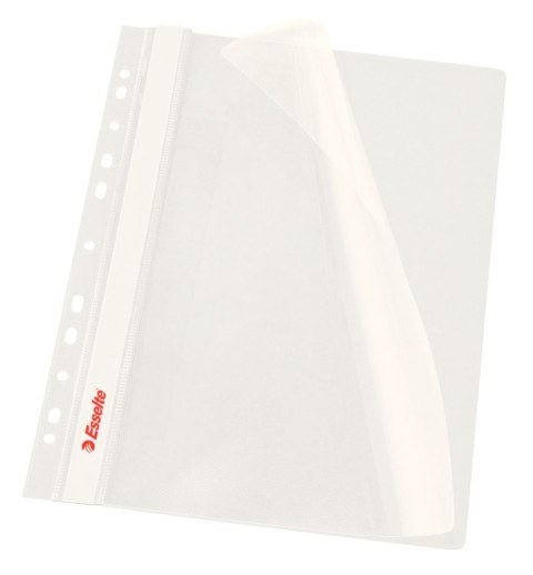 Skoroszyt wpinany A4 biały folia Esselte (13583)