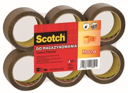 Taśma pakowa Scotch brązowa 50mm 66m (S5066F6)