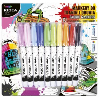Marker specjalistyczny do tkanin wkład mix okrągła końcówka Kidea (MOT10KA)