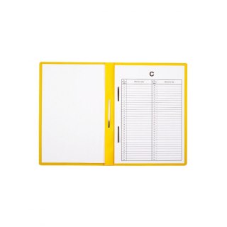 Skoroszyt A4 żółty PVC PCW Biurfol