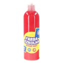 Farby plakatowe szkolne kolor: czerwony ciemny 250ml 1 kolor. Astra