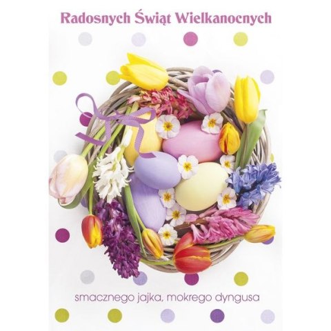 Kartka składana B6 Pol-mak