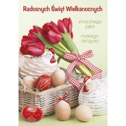 Kartka składana B6 Pol-mak