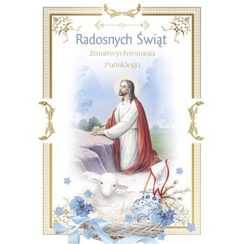 Kartka składana B6 Pol-mak