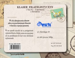 Klaser filatelistyczny Warta 178mm x 245mm (1829-110-003)