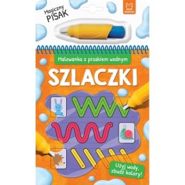 Książeczka edukacyjna Aksjomat Malowanka z pisakiem wodnym. Szlaczki (2319)