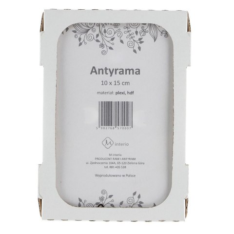 Antyrama M-interio plexi 100mm x 150mm