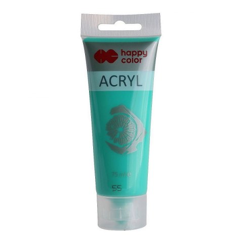 Farba akrylowa Szmaragdowy kolor: zielona 75ml Happy Color (HA 7370 0075-55)