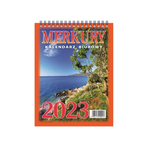 Kalendarz biurkowy MERKURY 152mm x 225mm Wydawnictwo Telegraph
