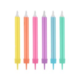 Świeczka urodzinowa Godan Jumbo kolor mix 12 sztuk (SF-SJKM)