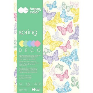 Zeszyt papierów kolorowych A5 170g 20k Happy Color (3817 1520-110)